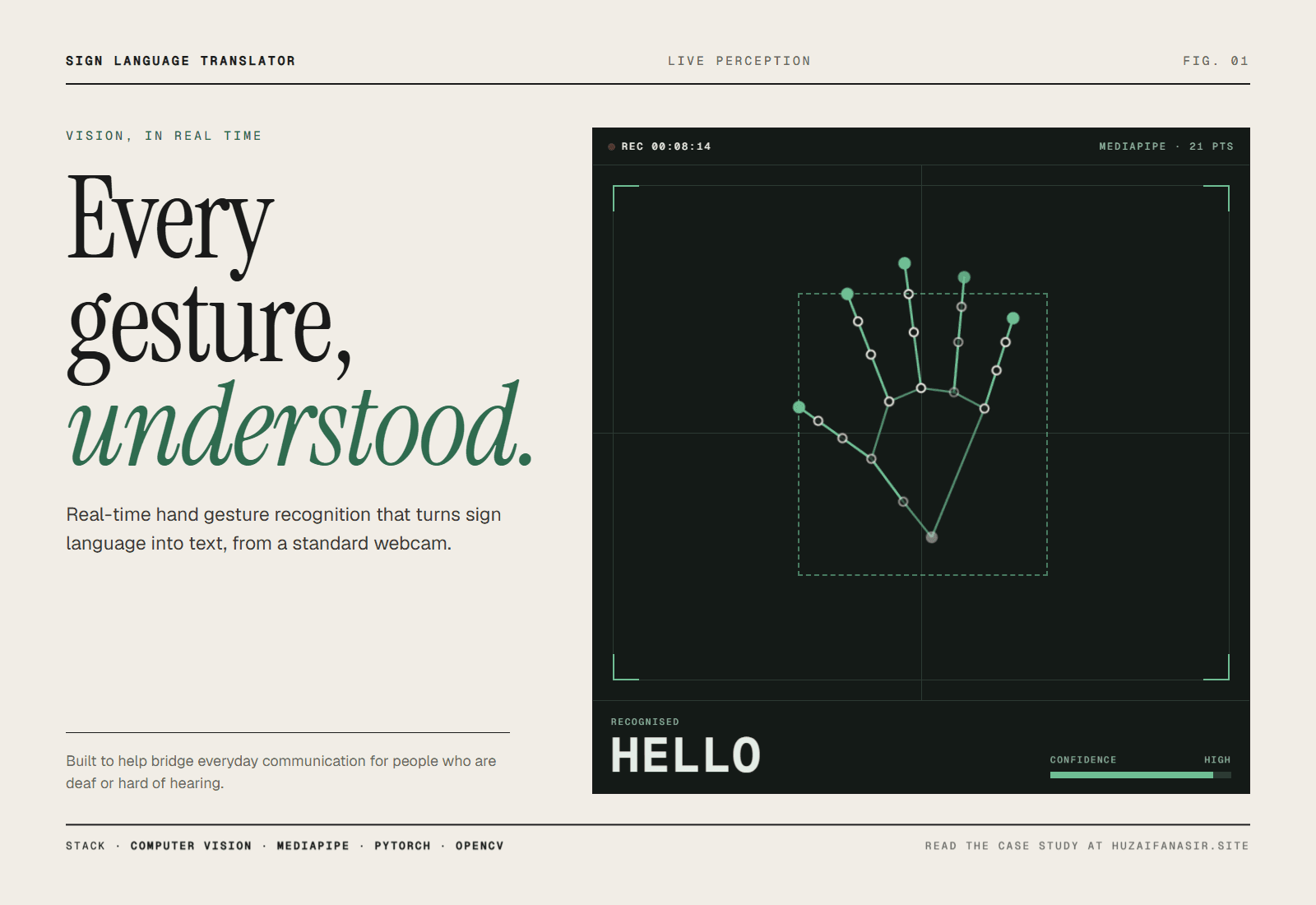 Real-Time Sign Language Translator